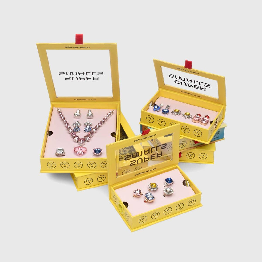 Pink &amp; Blue Necklace Set