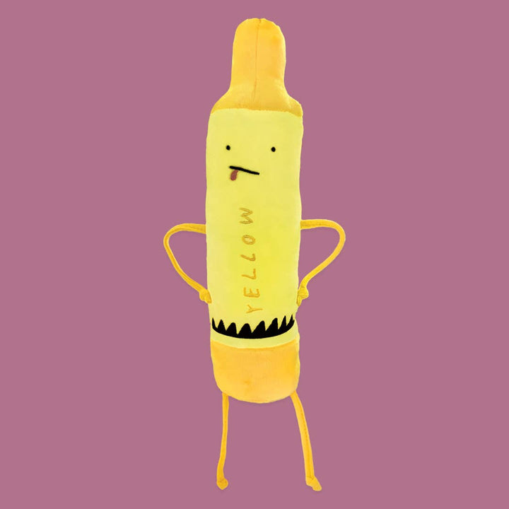 The Day The Crayons Quit Yellow 12" Plush