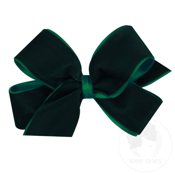 Medium Classic Velvet Bow