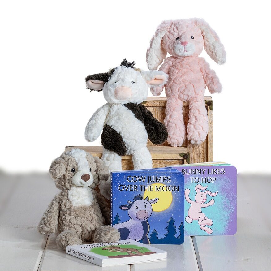 Bunny Likes to Hop Board Book