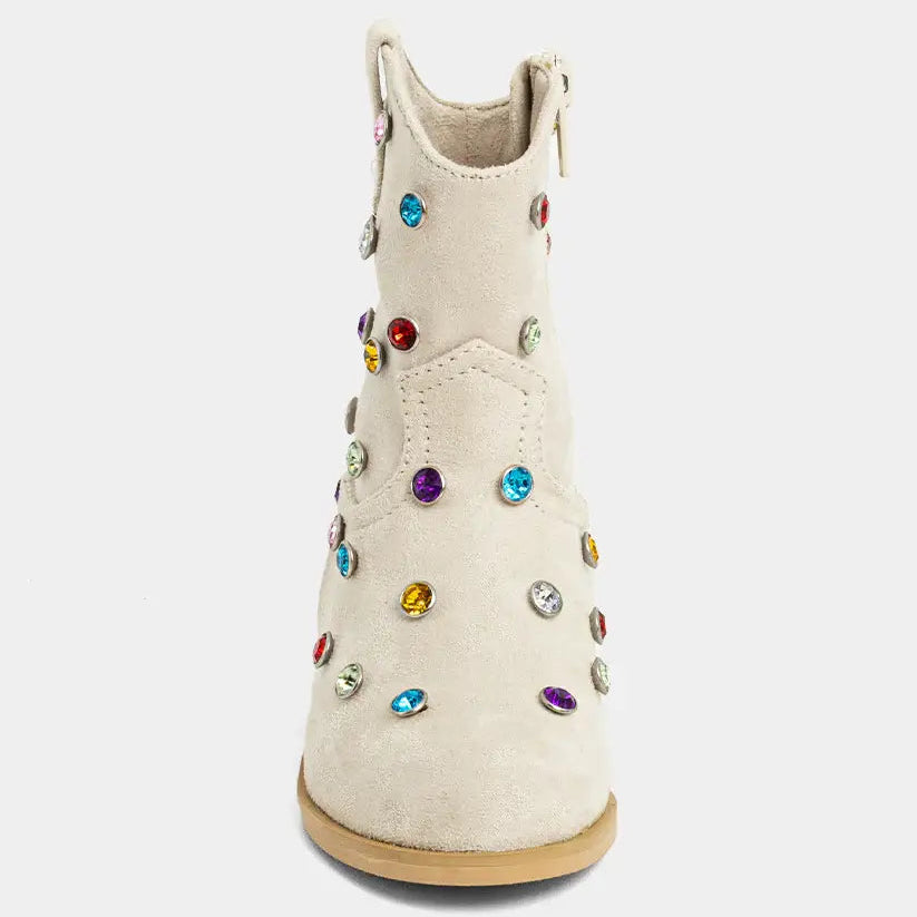 Whoopi Mini Grey Suede