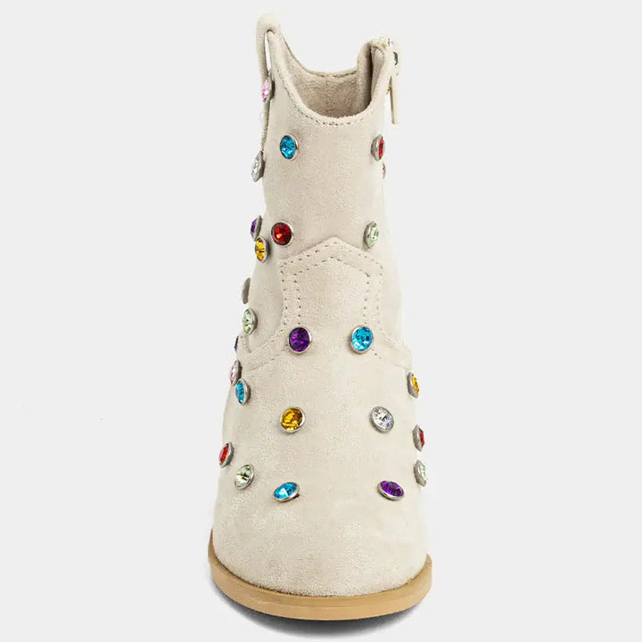 Whoopi Mini Grey Suede