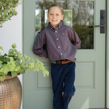 Roscoe Button Down Shirt - Durham Plaid