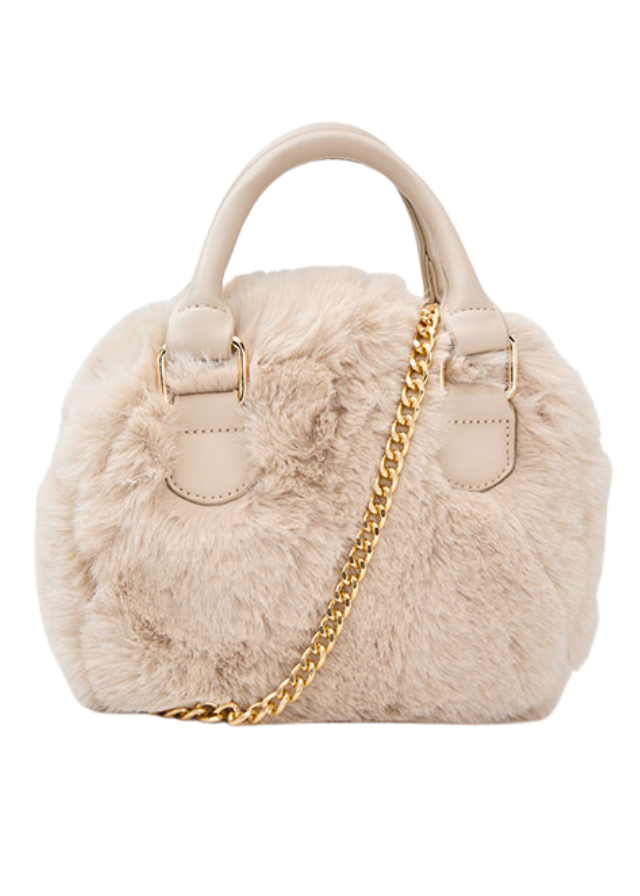 Faux-fur Handbag