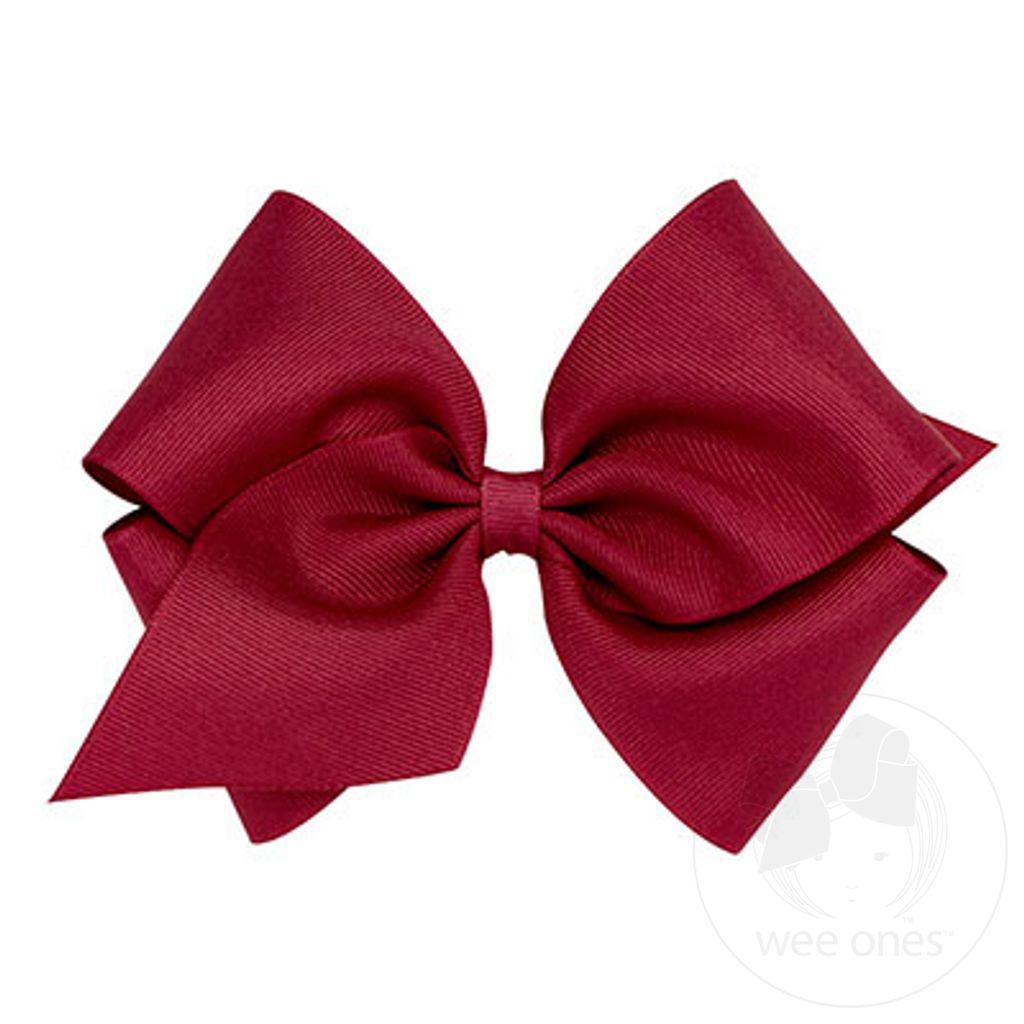 King Grosgrain Bow (multiple colors available)