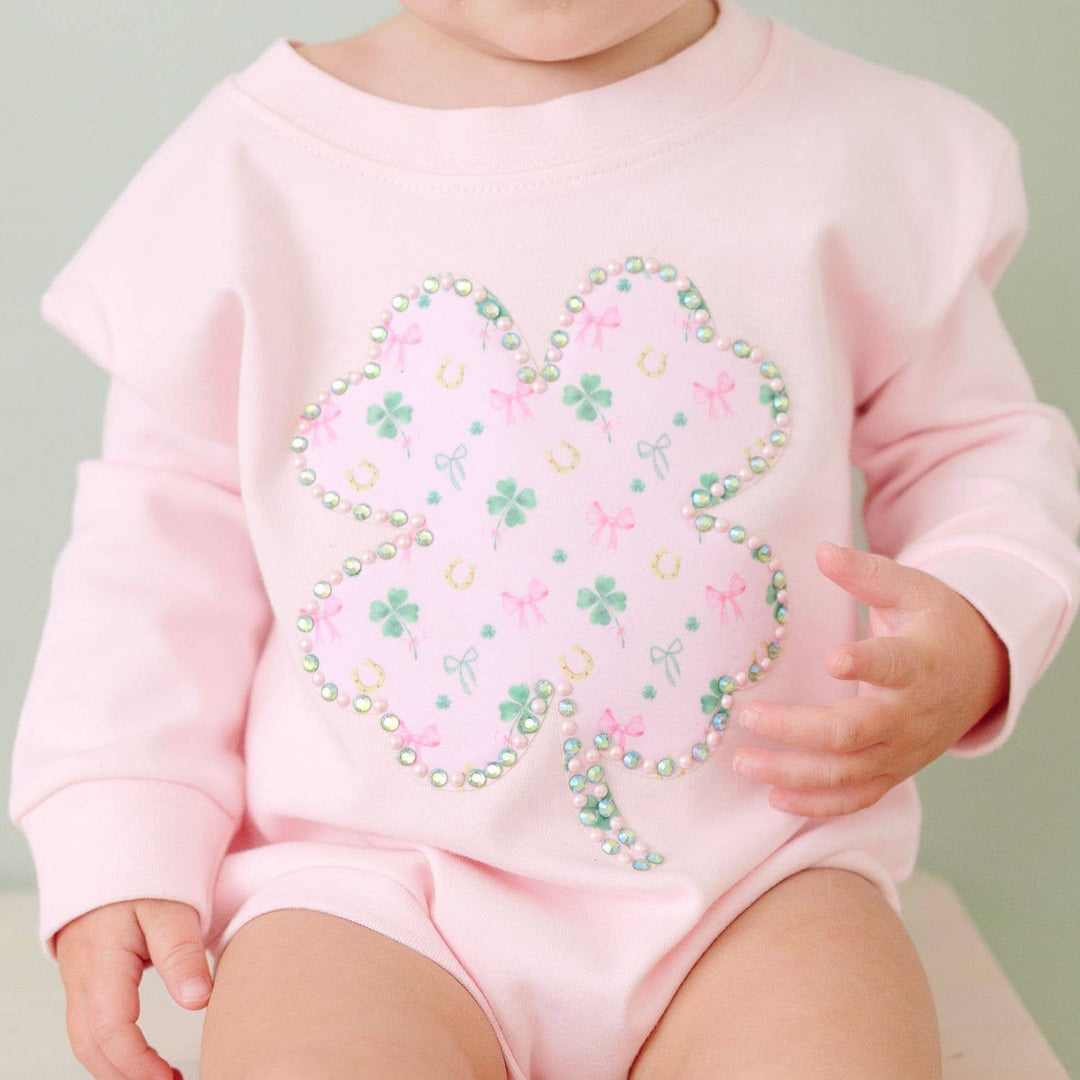 Ditsy Shamrock Patch St. Patrick&