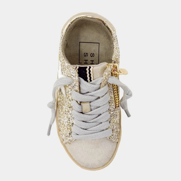 Paula Mini - Golden Glitter (Toddler to Tween)