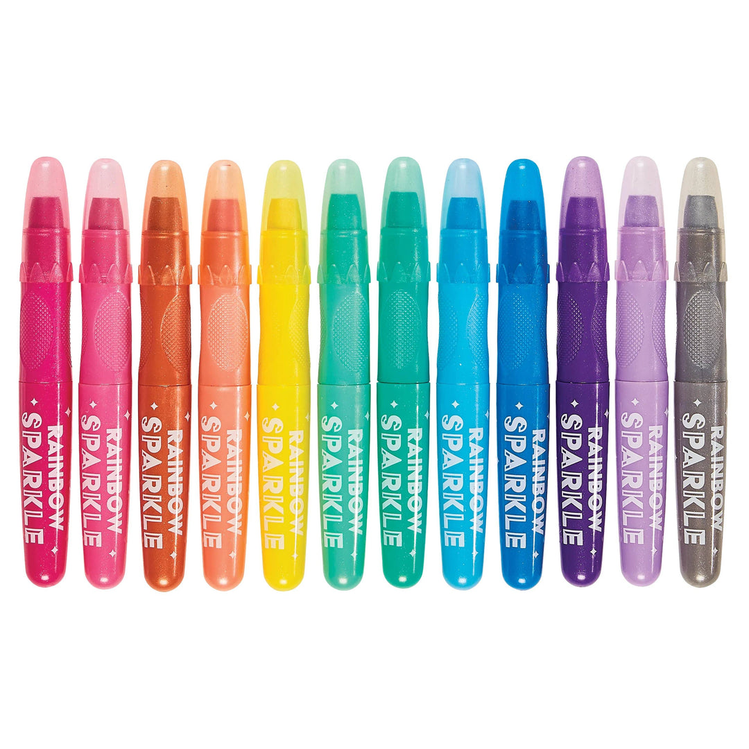 Rainbow Sparkle: Watercolor Gel Crayons
