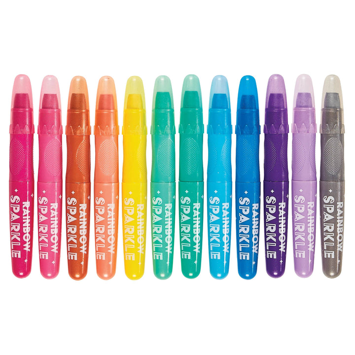 Rainbow Sparkle: Watercolor Gel Crayons