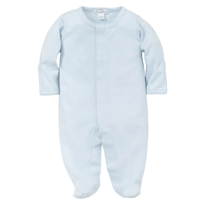 Blue Kissy Basics Footie