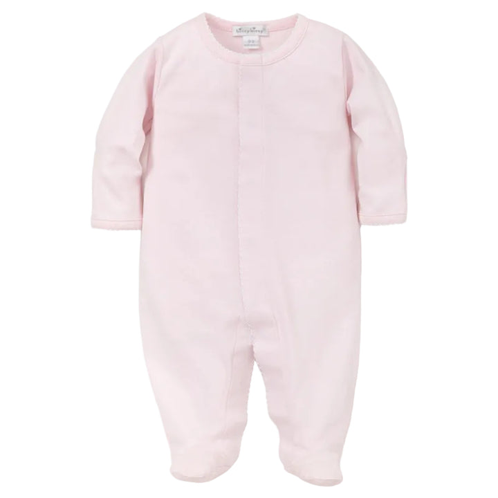 Pink/White Kissy Basics Footie