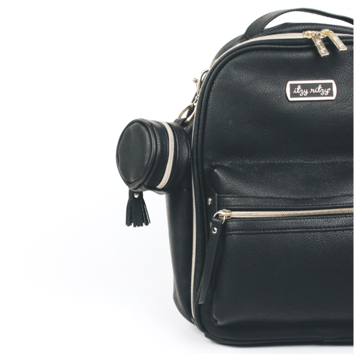 Black Diaper Bag Charm Pod Keychain