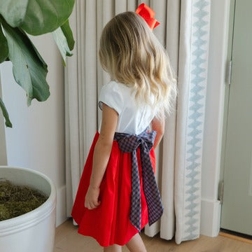 Durham with Christmas Red Cord - Dress