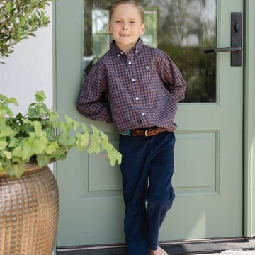 Roscoe Button Down Shirt - Durham Plaid