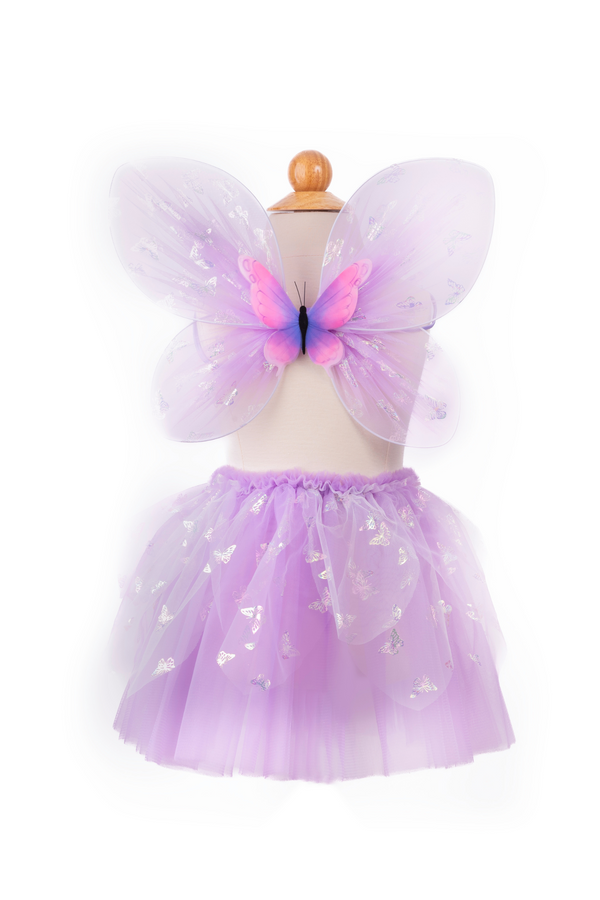 Flutter Butterfly Skirt &amp; Wings, Lilac
