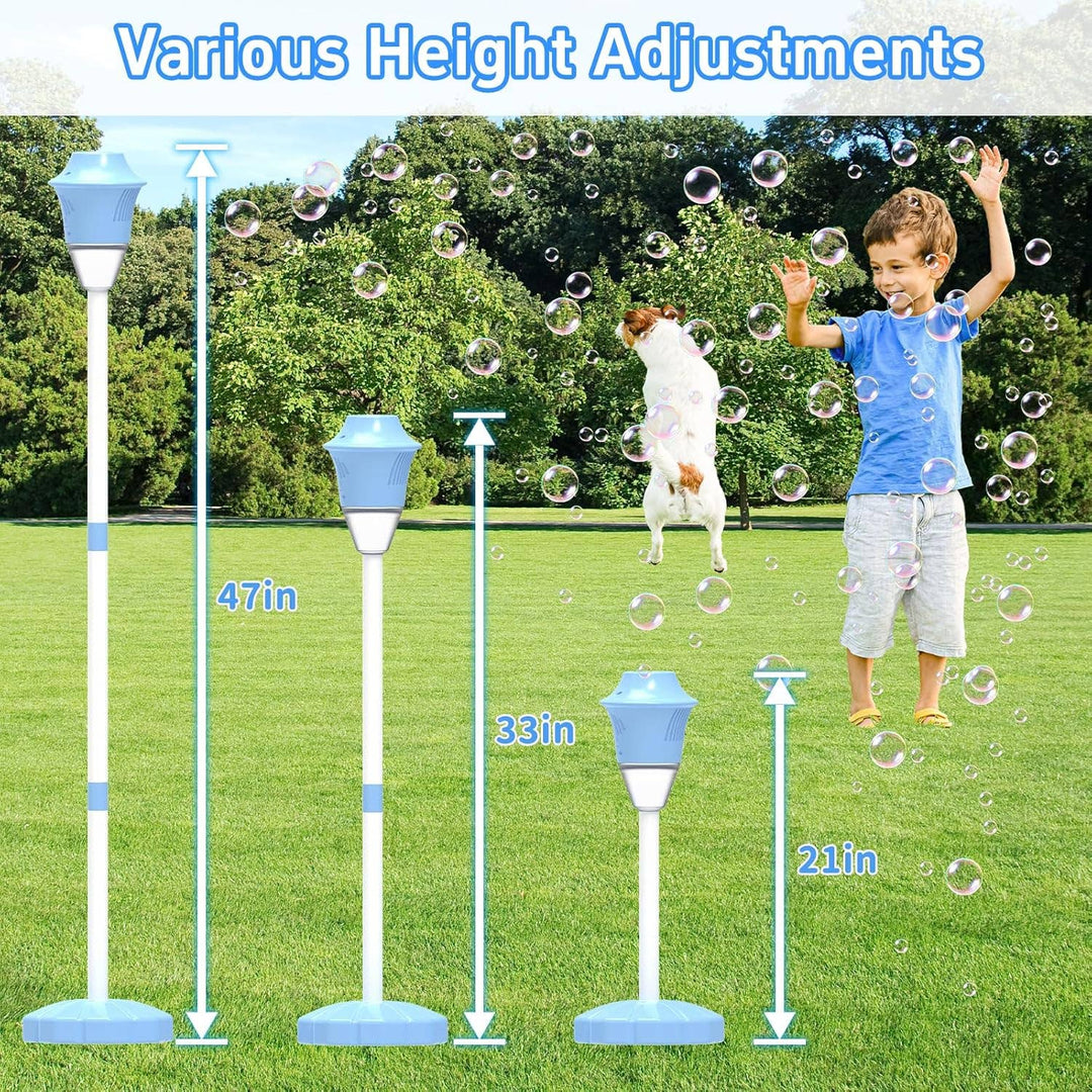 Automatic Standing Bubble Maker Machine Height Adjustable