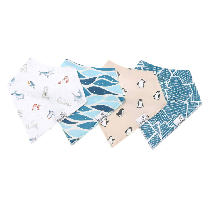 Arctic Wonder Bandana Bib Set (4-Pack)