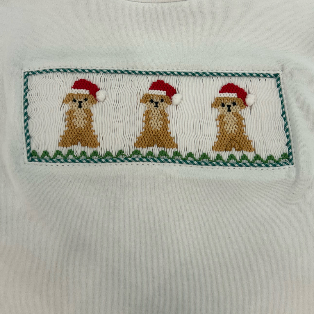 Santa Dogs Beau T-Shirt Set