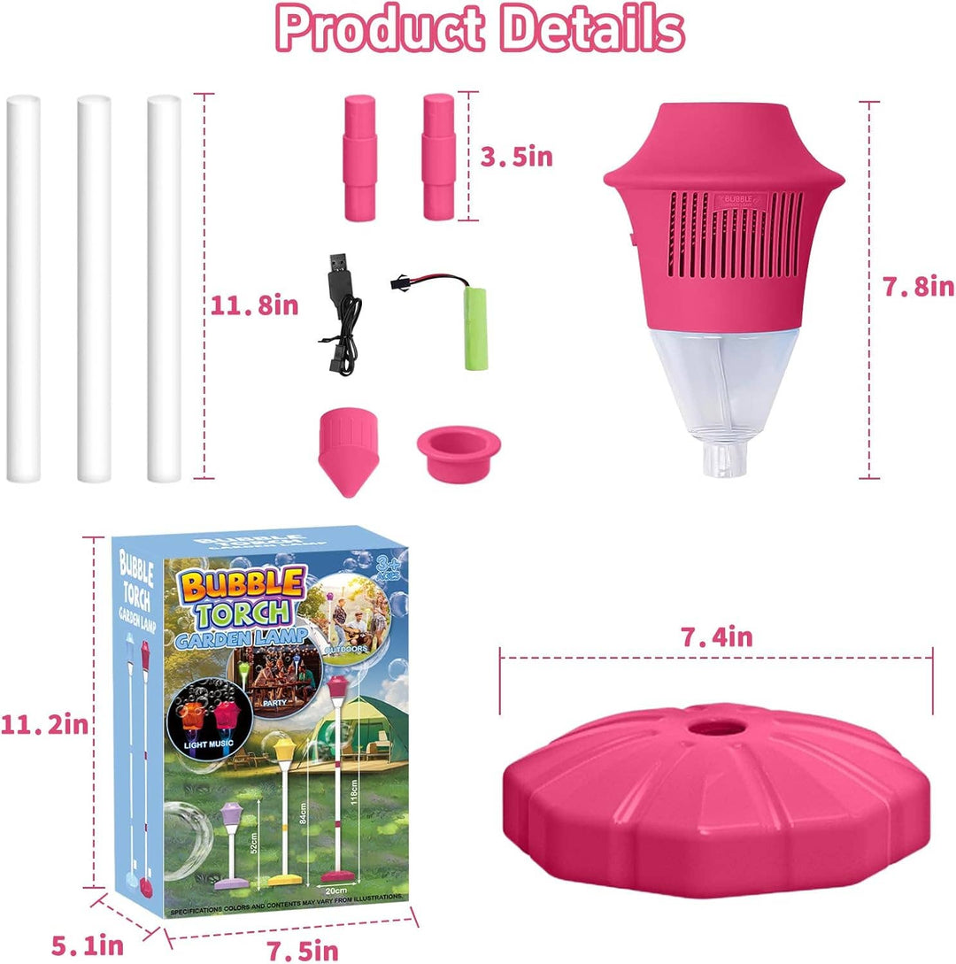 Automatic Standing Bubble Maker Machine Height Adjustable