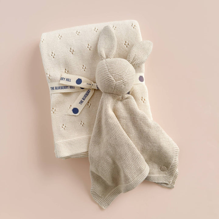 Lovey Bunny Birch Cotton Baby Gift Spring Summer Blanket