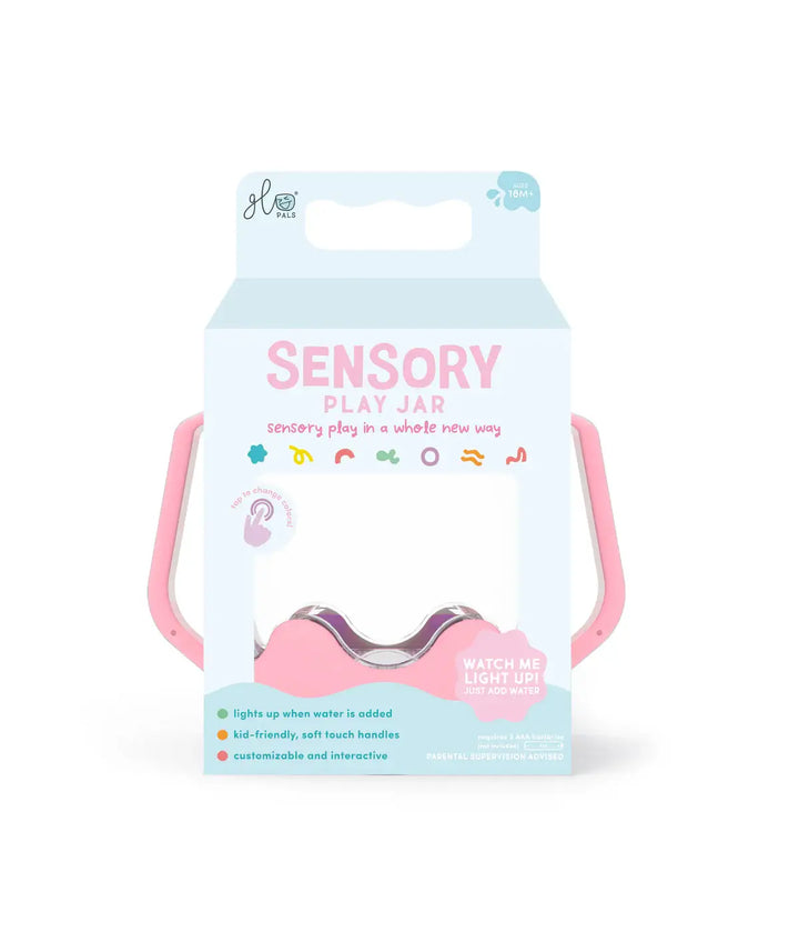 Bubblegum Pink Sensory Play Jar 