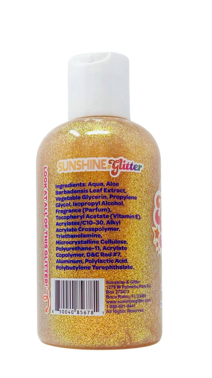Totally Fun After Sun Glitter Aloe Body Gel 6 oz