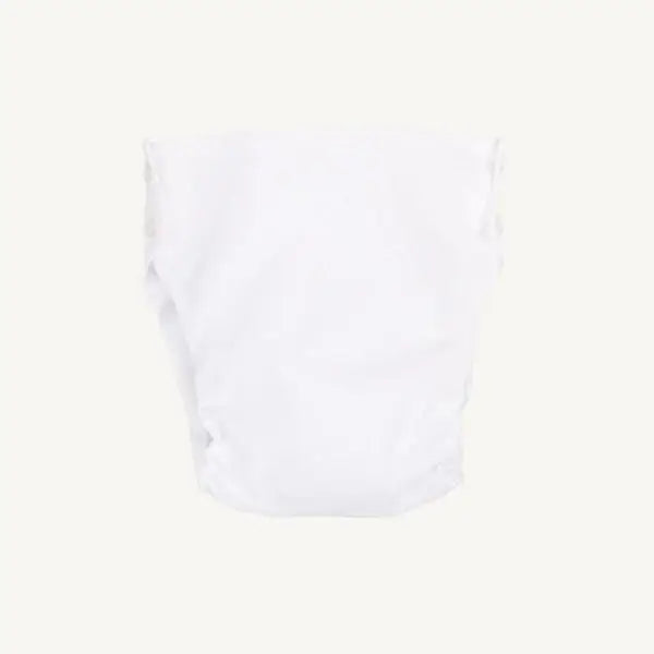 Dalton Diaper Cover Worth Ave White