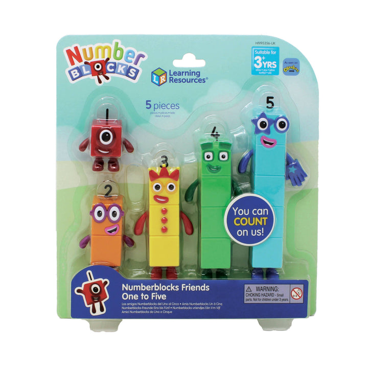 Numberblocks Friends One to Five