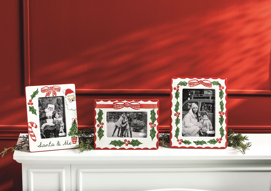 Santa &amp; Me Painted Frame
