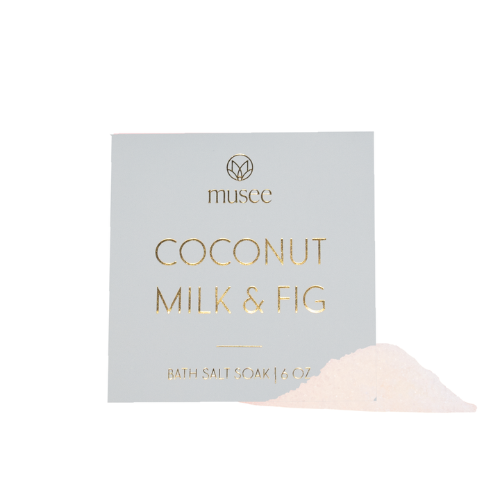 Coconut Milk &amp; Fig Mini Bath Salt Soak