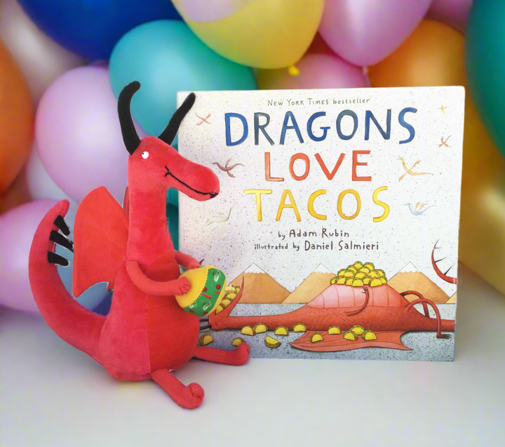 Dragons Love Tacos 10" Plush &amp; Hardcover Book Set