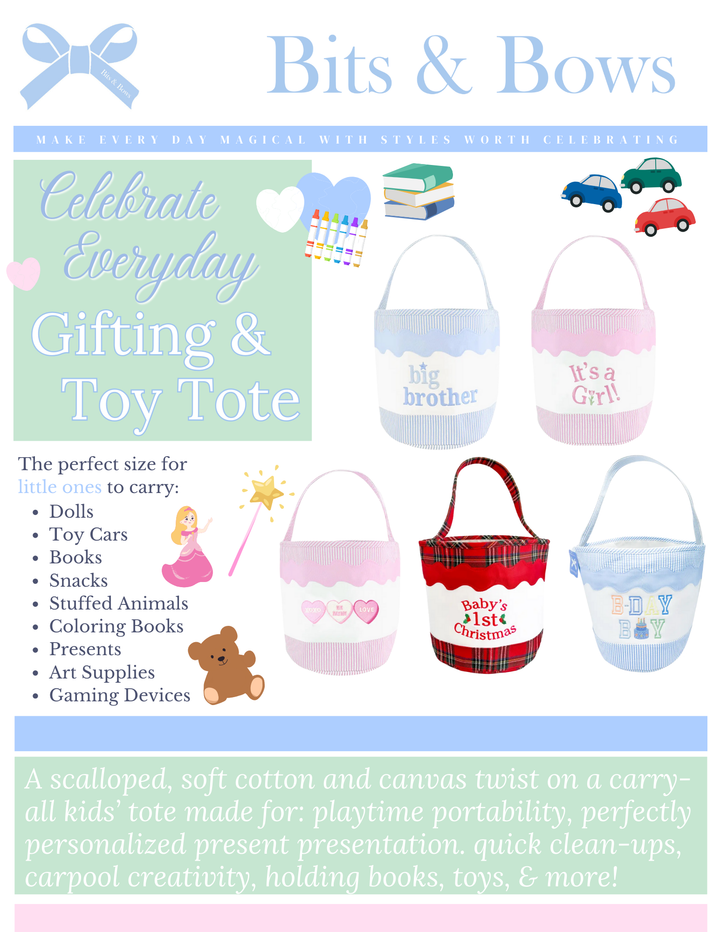 Candy Hearts Toy/Gifting Tote