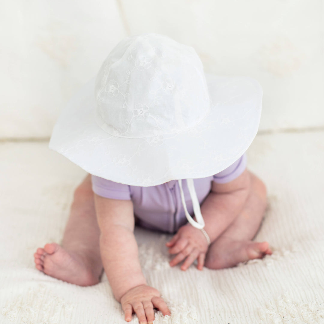 Embroidered Sunhat UPF 50+ Baby &amp; Toddler