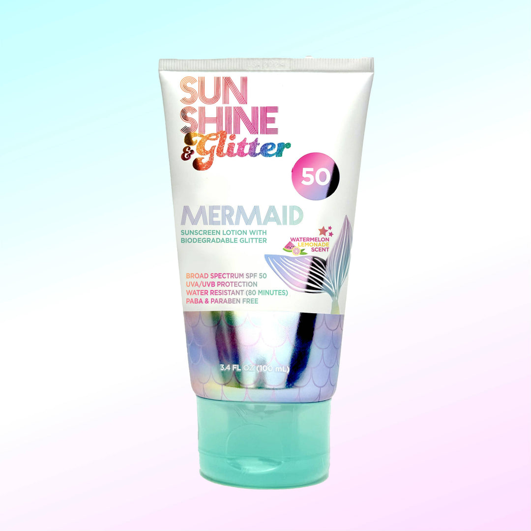 S&amp;G Mermaid Biodegradable Glitter SPF 50 TUBE