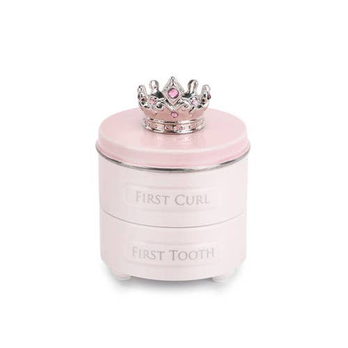 First Tooth &amp; Curl Keepsake Box