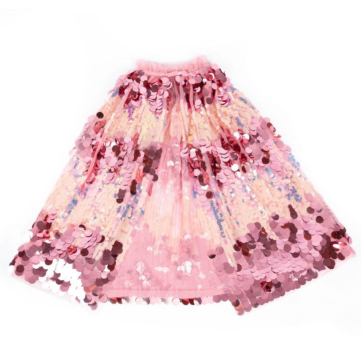 The 5th Avenue Pink Paillette Cape