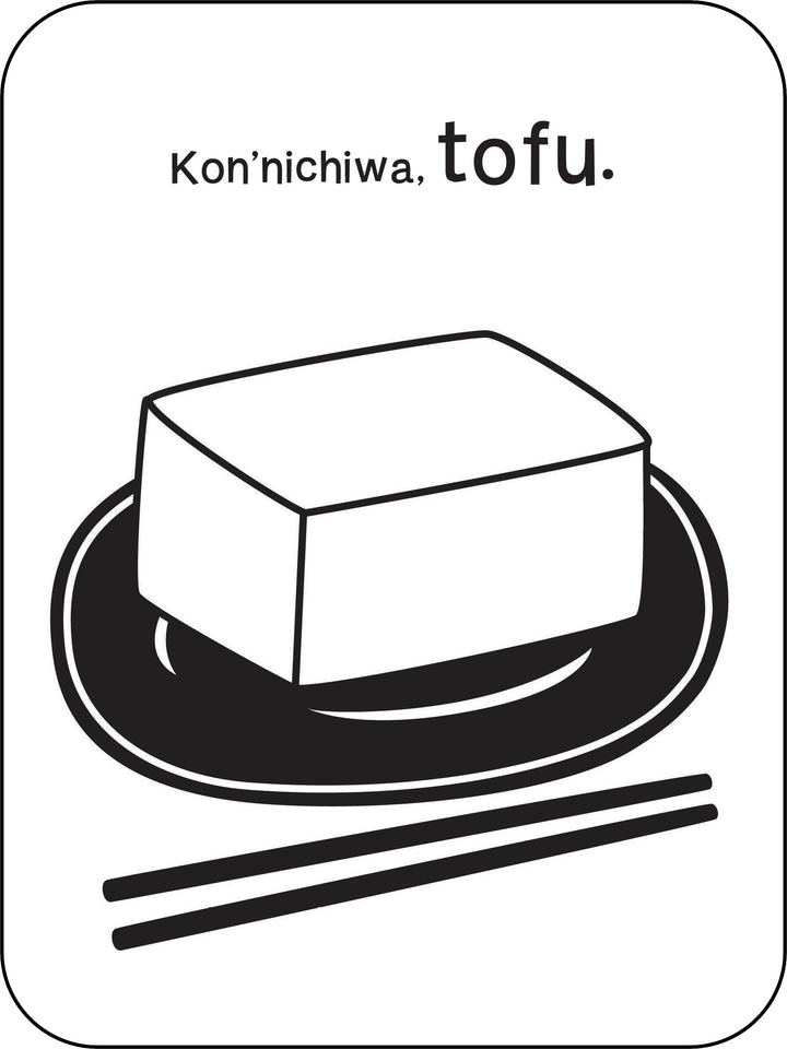 SmartContrast Montessori Cards - Hello, My Food