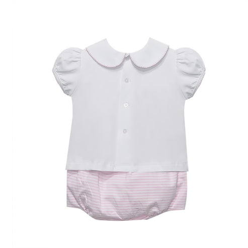 Baby Sen Pink Bailey Bloomer Set - Little Cottontail