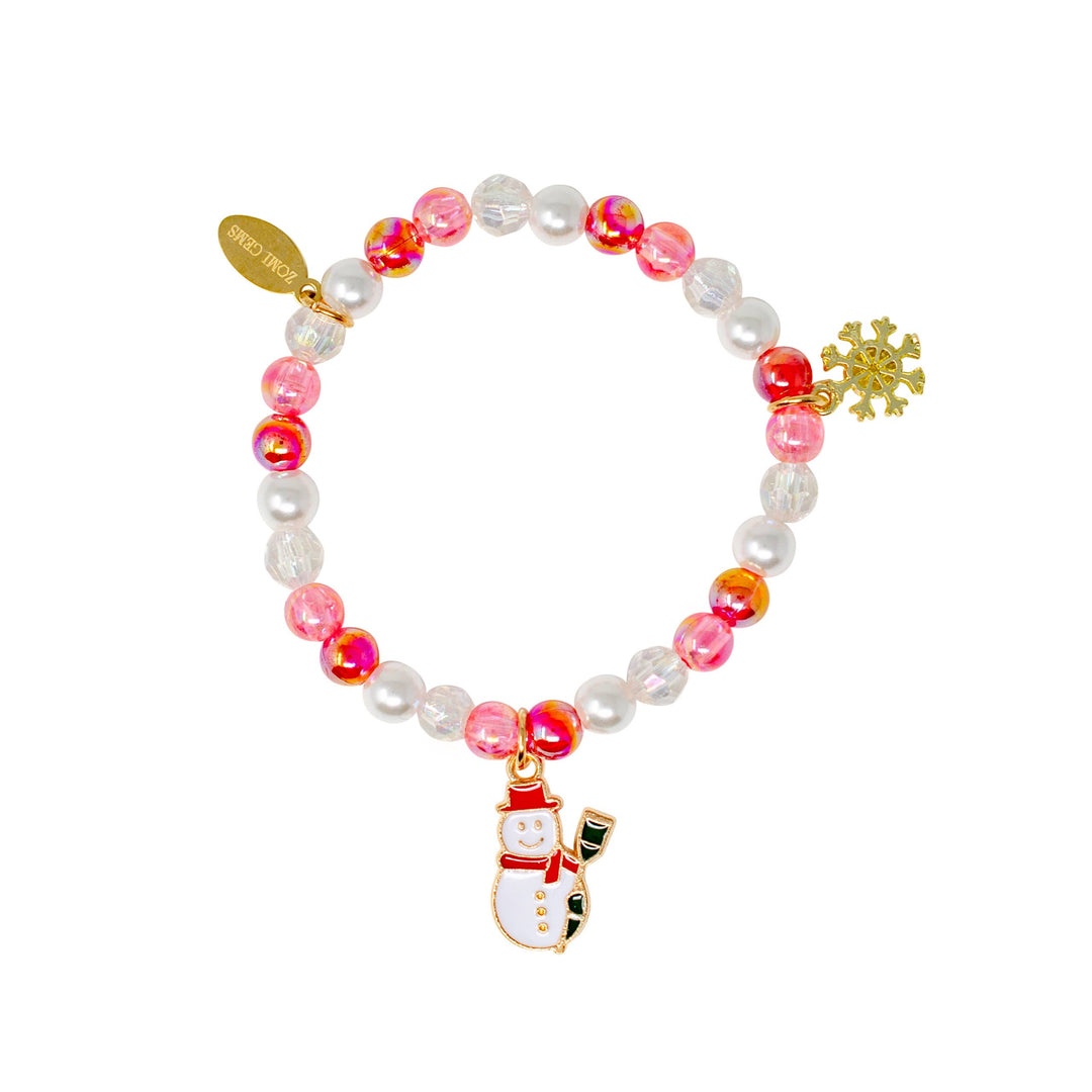 Christmas Holiday Stretchy Bracelet