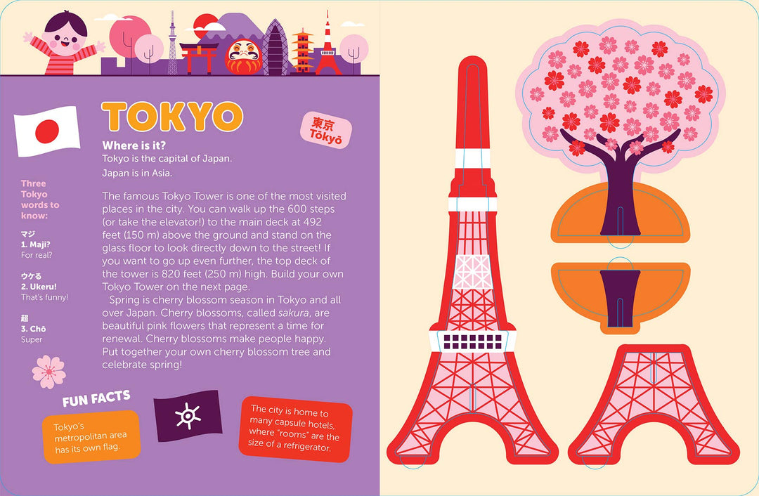 Pop Out Around the World (Board Book)