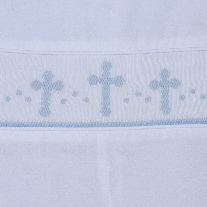 White Thomas Boy Bubble - Cross