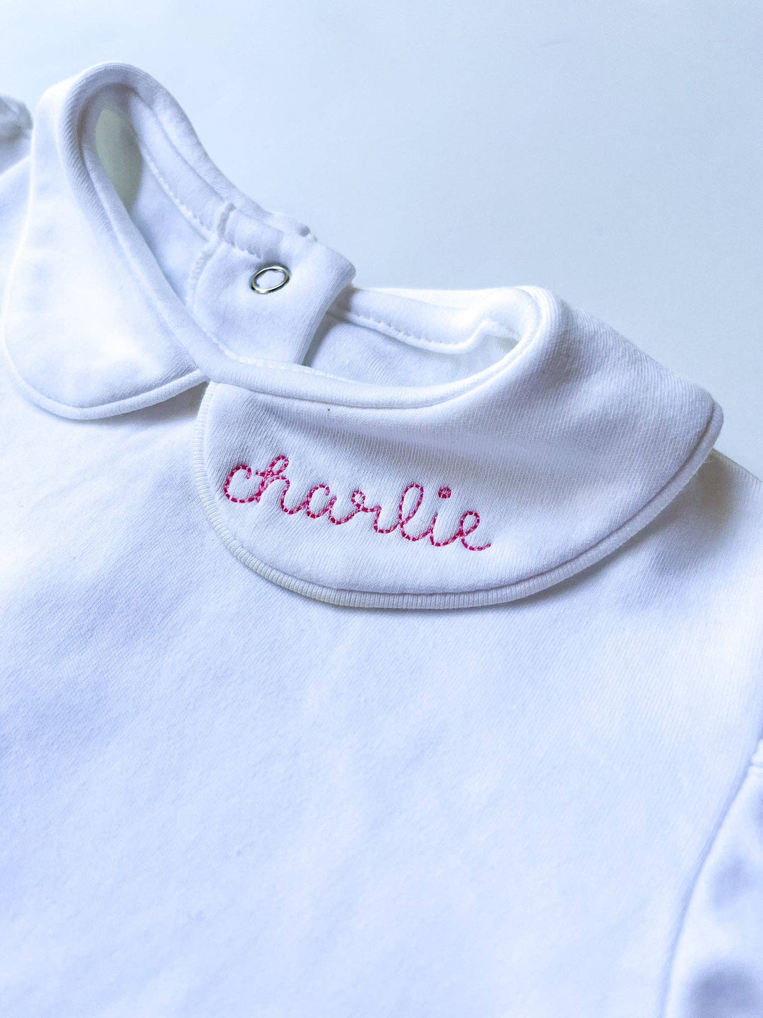 Unisex Long Sleeve Peter Pan Collar Shirt