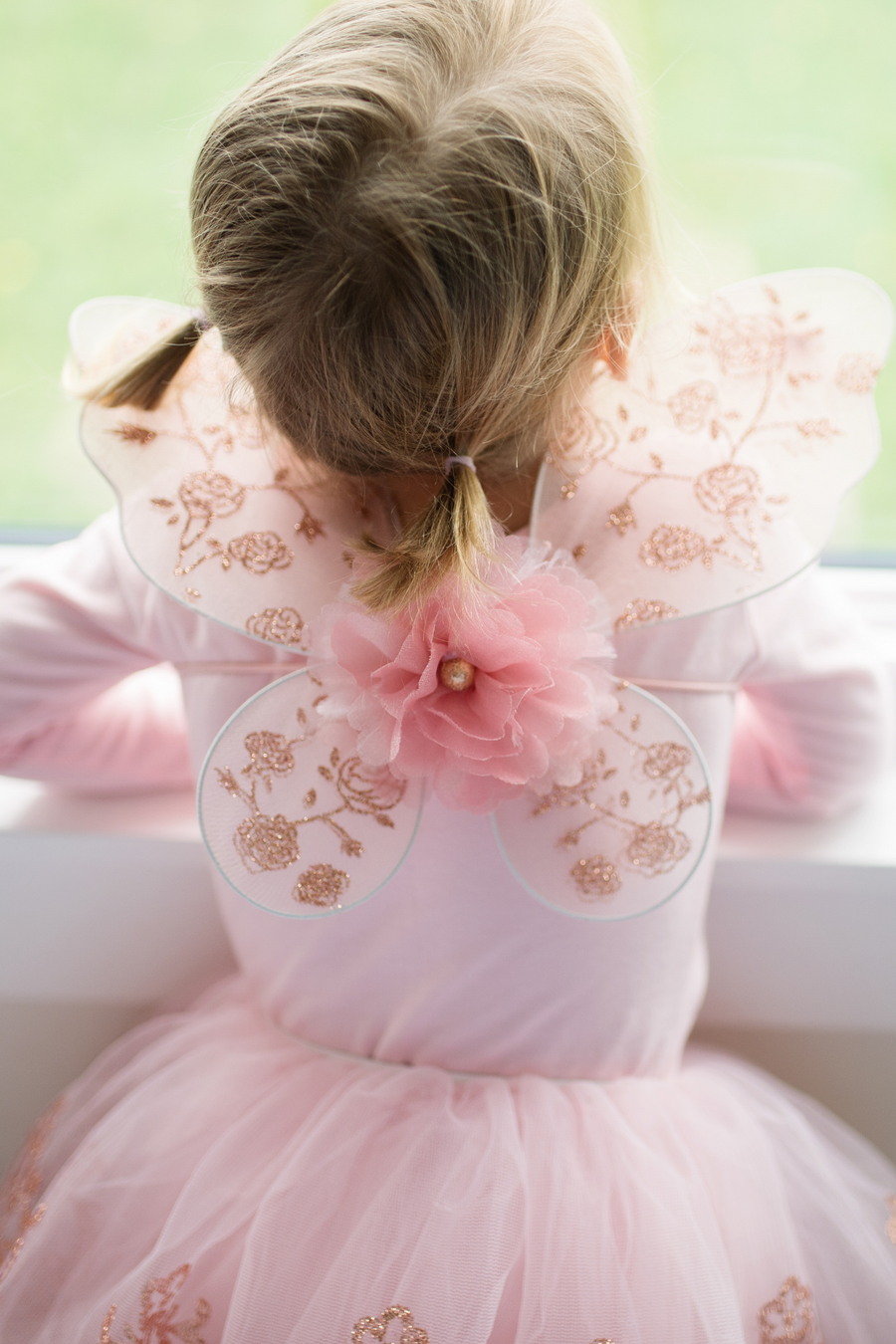 Rose Gold Tutu &amp; Wings Set