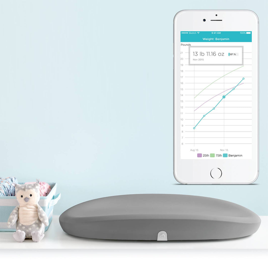 Hatch Grow Smart Changing Pad &amp; Scale