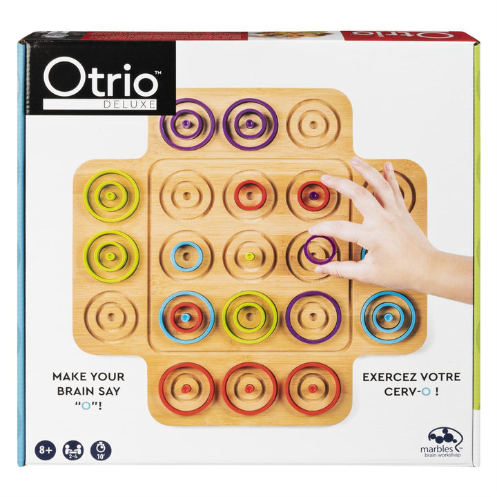 Otrio Wood Strategy-Based Board Game
