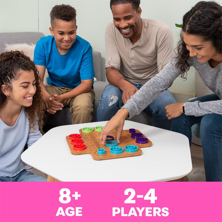 Otrio Wood Strategy-Based Board Game