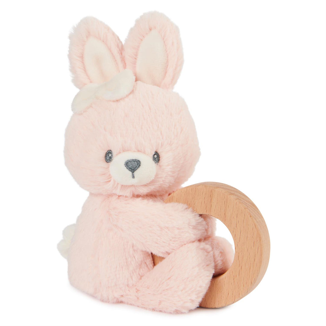 Baby Sustainable Ring Wooden Rattle