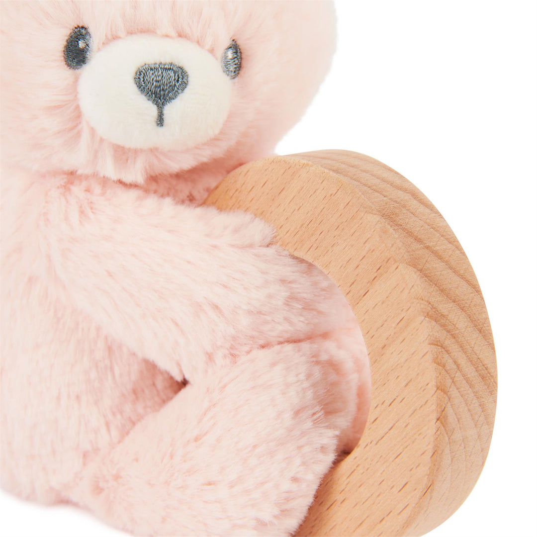 Baby Sustainable Ring Wooden Rattle