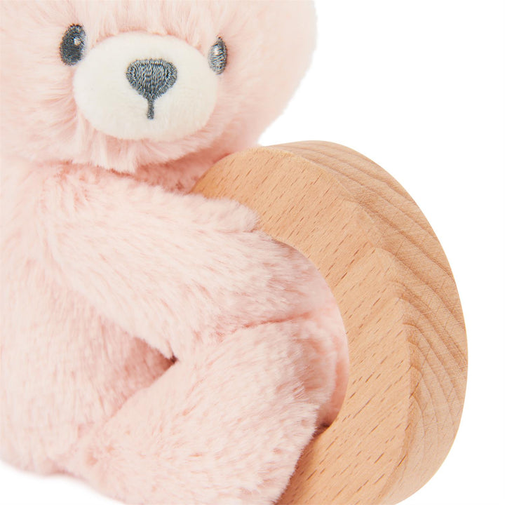 Baby Sustainable Ring Wooden Rattle