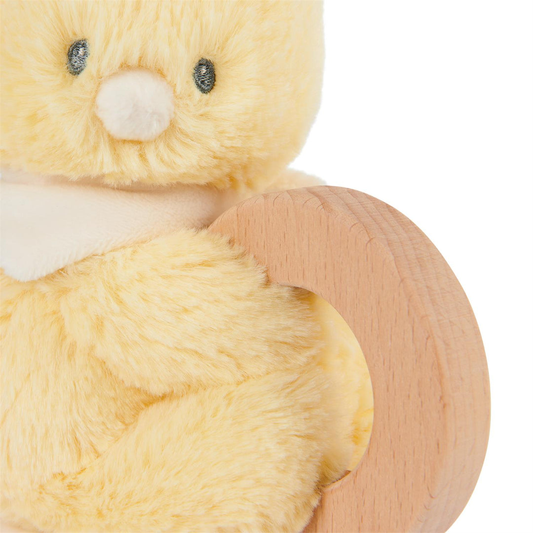 Baby Sustainable Ring Wooden Rattle